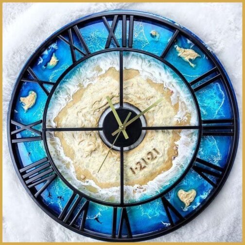 Phooldaan | Beach Theme Wall Clock