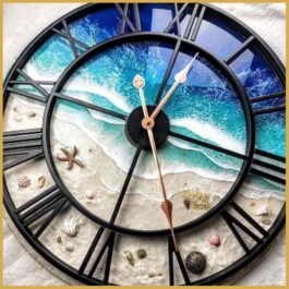 Phooldaan | Beach Theme Wall Clock