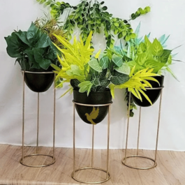 Phooldaan | Ovate Tall Planters (Set of 3) *