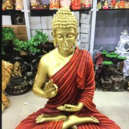 Phooldaan | Blessing Buddha  Statue, Golden 2ft