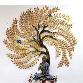 Phooldaan | Metallic Tree with 1.5ft Buddha