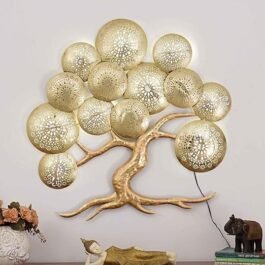 Phooldaan Decor | Metal Tree Wall Decor With LED Light
