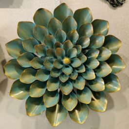 Phooldaan Decor | Metal Aster Flower Wall Decor