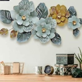 Phooldaan Decor | Metal Flower Wall Art Decor – Wall Hanging Metal Wall
