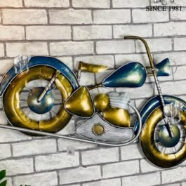 Phooldaan Decor | Metal Bike Wall Art