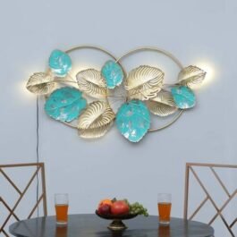 Phooldaan Decor | Nature’s Floral Leaf Based Interior Theme Modern Wall Decor In Rings