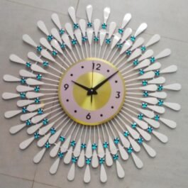 Phooldan | Decorative Metal Wall Clock