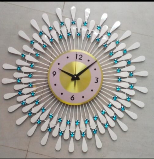 Phooldan | Decorative Metal Wall Clock