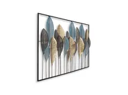 Phooldaan Decor | Metal Feather Wall Art Frame