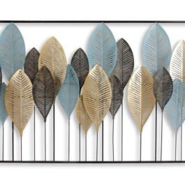 Phooldaan Decor | Metal Feather Wall Art Frame