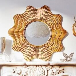 Phooldaan | Sunbeam Design Round Wall Mirror