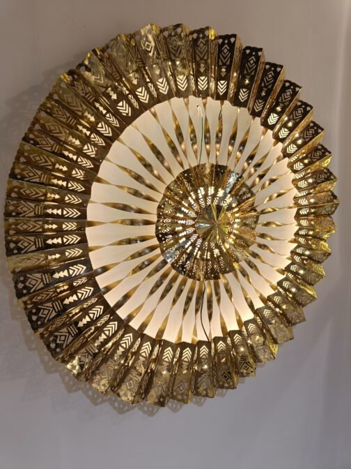 Phooldaan | Decorative Metal Wall Art Piece With LED Lights