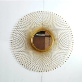Phooldaan | Batik Wire Wall Mirror
