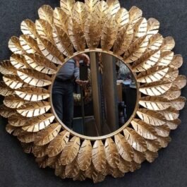 Phooldaan | Handcrafted Leaf Mirror