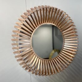 Phooldaan | Handmade Sunburst Circular Wall Mirror