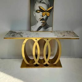 Phooldaan | Luxury Modern Design Marble Console Hallway Table