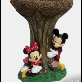 Phooldaan | Mickey Mini & Dwarfs Combo Planters | Strawberry Pot | Set of 2 | Polyresin