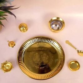 Exquisite Brass Pooja Thali Set