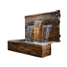 Brick &Lamp; Stone Water Fountains