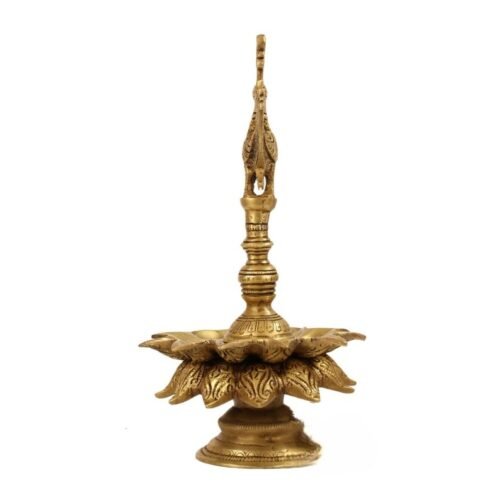 Lotus Deepak Brass Oil Lamp