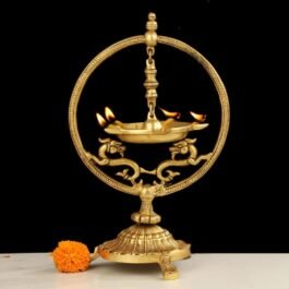 Shop for Brass Ring Diya Oil Lamps Here