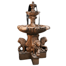 2-Tier Cavalli Fountain: Outdoor Elegance