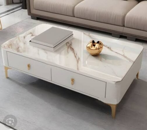 White Marble Center Table