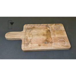 Square Wooden Tray for Stylish Serving