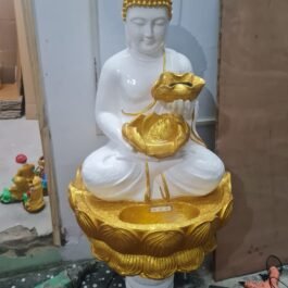 Lotus Buddha Water Fountain  – 3 Feet