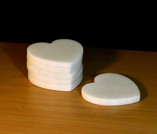 Cute Heart Coasters for Drinks