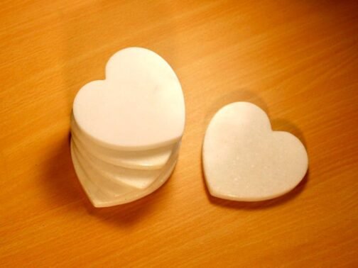 Cute Heart Coasters for Drinks - Image 3