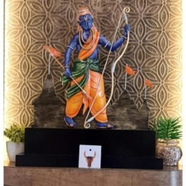 Authentic Wooden Lord Ram Wall Art