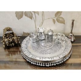 Authentic Silver Puja Thali Collection