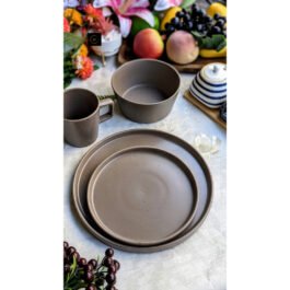 Premium Stoneware Bowl Set – 4 Pieces