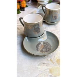 Premium Ceramic Tea Coffee Cups Duo