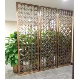 Stainless Steel 3 Panel Room Divider