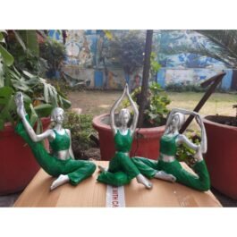 Yoga Ladies Green –  (Set of 3 )