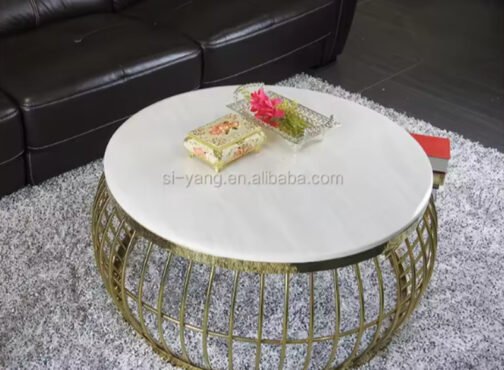 White Marble Center Table