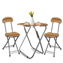 Outdoor Cafe Table & Chair Pair