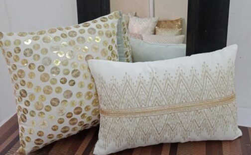 Comfy White Pillow for Couch Decor