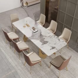 Upgrade Your Dining Room with a 6-Seat Marble Table