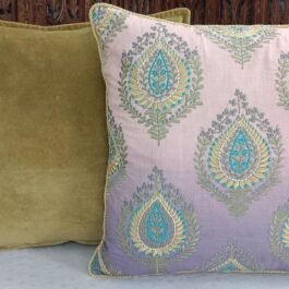 Soft Floral Cotton Cushion Cover for Home Decor