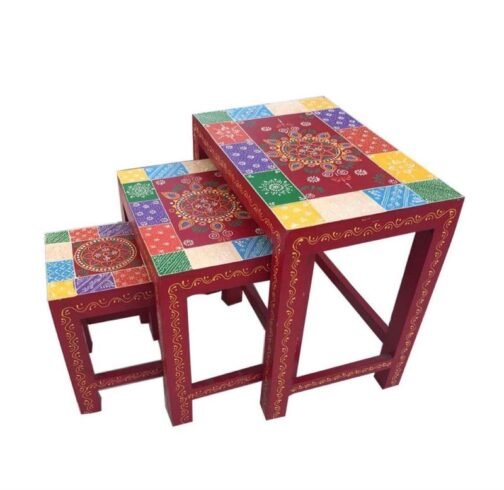 Transform Your Home with Nesting Stool Trio - Image 3