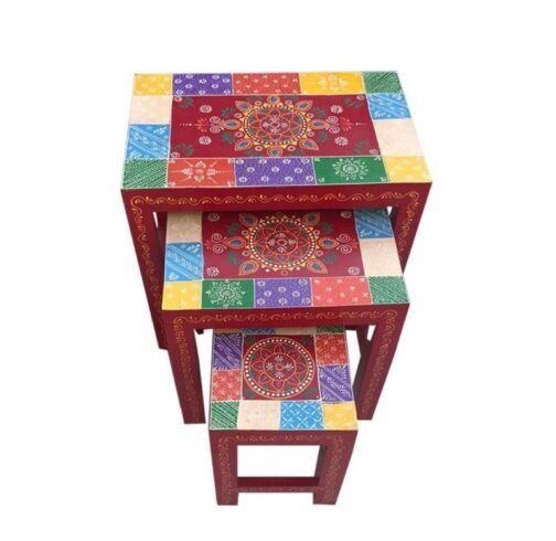 Transform Your Home with Nesting Stool Trio