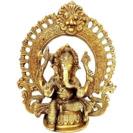 Beautiful Brass Ganesha Statue
