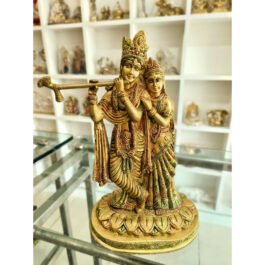 Beautiful Brass RadhaKrishna Statue