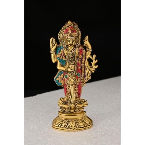 Beautiful Lord Dhanvantary Metal Statue