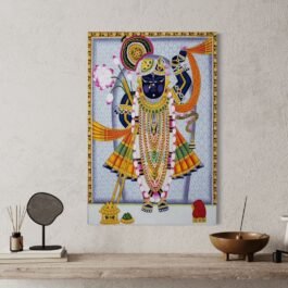 Lord Shrinathji Nathdwara Wall Painting