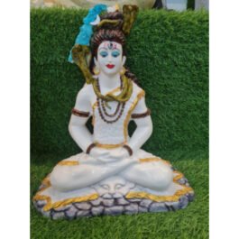 Multicolor Traditional Polyresin Shiv Ji Statue