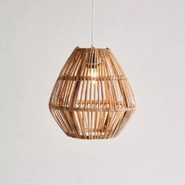 Pendant Lamp Made of Bamboo and Rattan